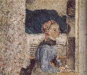 Camille Pissarro farm girl Germany oil painting artist